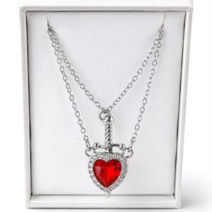 WhatsApp Image 2026-08-20 at 6.58.40 PM Red Crystal Heart Dagger Pendant Necklace